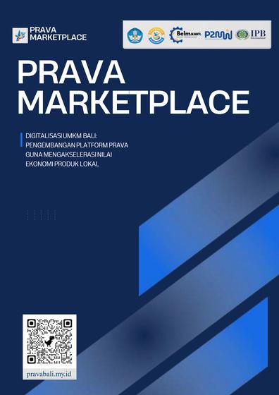 PRAVA Marketplace proposal cover